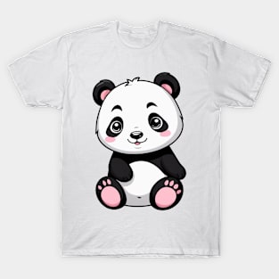 Kawaii Cute Panda T-Shirt